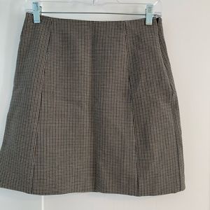 ARITZIA plaid professional mini skirt!